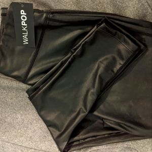 NWT Faux Leather Leggings